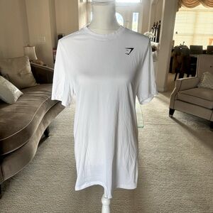 Gymshark White Tee unisex